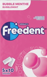 FREEDENT Classique Multipack Bubble menthe 5x10 dragées image