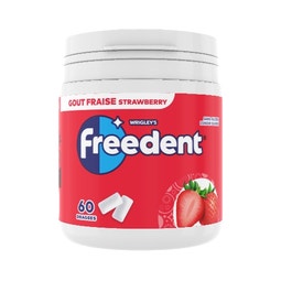 FREEDENT Classique Boîte Goût fraise 60 dragées image