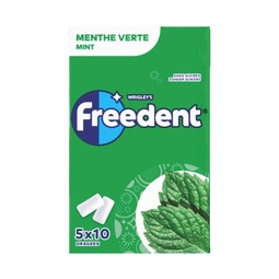 FREEDENT Classique Multipack Menthe verte 5x10 dragées image