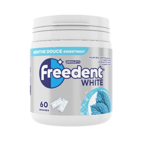 FREEDENT White Boîte Menthe douce 60 dragées
