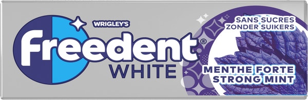 FREEDENT White Format de poche Menthe forte 1x10 dragées